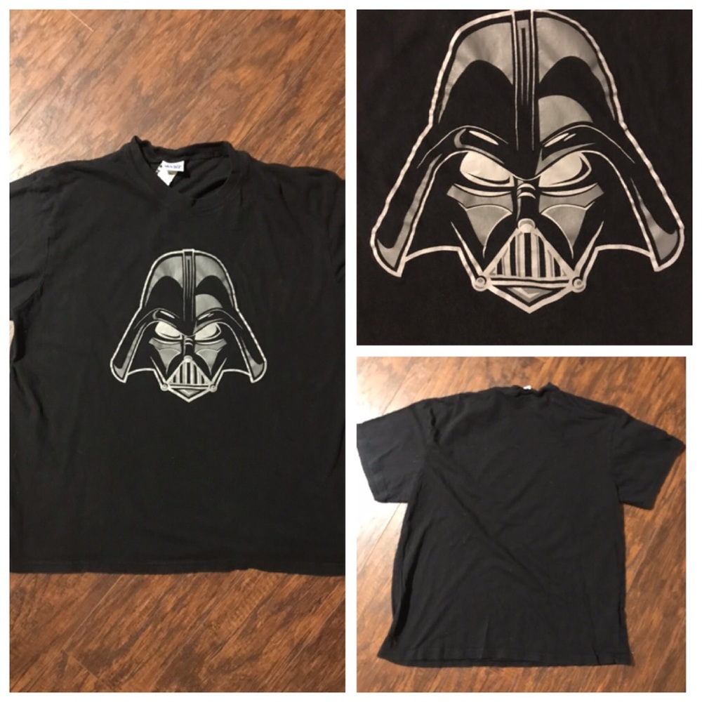 Women’s Large Star Wars Death Vader T-Shirt Great